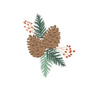 Sizzix Layered Clear Stamps by Lisa Jones - Pine Branches*