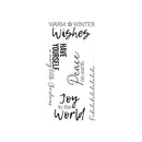 Sizzix Clear Stamps by Olivia Rose - Festive Sentiment