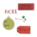 Sizzix Framelits Die Set 5PK w/6PK Stamps - Holly Jolly Christmas*