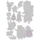 Sizzix Thinlits Dies By Olivia Rose 11/Pkg - Doodle Christmas*