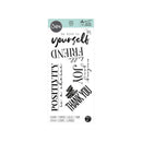 Sizzix Clear Stamps By Pete Hughs - Sunnyside Sentiments