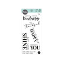 Sizzix Clear Stamps by Pete Hughs - Sunnyside Sentiments
