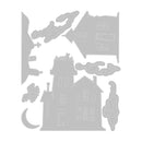 Sizzix Thinlits Dies By Tim Holtz 8/Pkg - Ghost Town