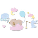 Sizzix Thinlits Dies By Olivia Rose 12/Pkg - Hello Baby*