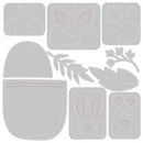 Sizzix Thinlits Dies By Olivia Rose 10/Pkg - Pocket Pals