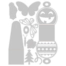 Sizzix Thinlits Dies By Jennifer Ogborn 12 Pack - Holiday Gift Box*