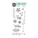 Sizzix Clear Stamps By Jennifer Ogborn - Winter Sentiments*
