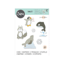Sizzix Thinlits Dies By Jennifer Ogborn 8 Pack - Artic Animals*