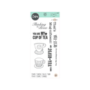 Sizzix Clear Stamps By Jennifer Ogborn 7 Pack - Tea-Rific*