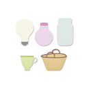 Sizzix Thinlits Dies by Alexis Trimble 9/Pkg - Floral Vessels*