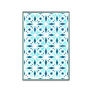 Sizzix A6 Layered Stencils 4/Pkg - Geo Crystals*