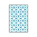 Sizzix A6 Layered Stencils 4/Pkg - Geo Crystals*