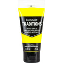 DecoArt Traditions Artist Acrylics 2.54oz - Hansa Yellow*