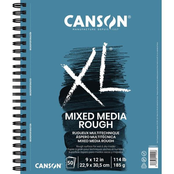 Canson XL Mix-Media Pad 9x12, 60 Sheets