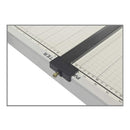 Paper cutter with grid on a white background