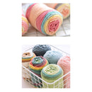 Poppy Crafts Rainbow Cotton Yarn 100g - Mix 18