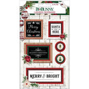 BoBunny Joyful Christmas - Adhesive Layered Chipboard 8 pack*