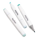 American Crafts Sketch Markers Dual-Tip Alcohol Markers 3 Pack - Peacock*