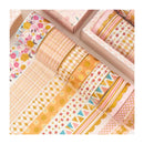 Poppy Crafts Washi Tape 10 Packs with Gold Foil - Girlfriend