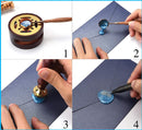 Poppy Crafts Wax Seal Stamping Kit - Classic 24 Colour - Tree of Life