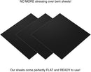 Universal Crafts 12x12in Adhesive Vinyl Sheets 5 pack - Matte Black