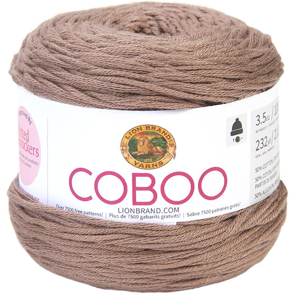 Lion Brand Coboo - Taupe 100g