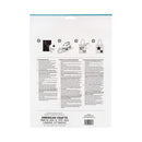 Jolee's Easy Image Iron-On Transfer Single Sheet 8.5"X11" - Black Glitter*