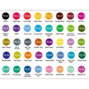 Poppy Crafts 40 Colour Finger Stamp Set