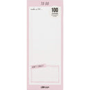 Carpe Diem Magnetic To Do List - Ballerina Pink*