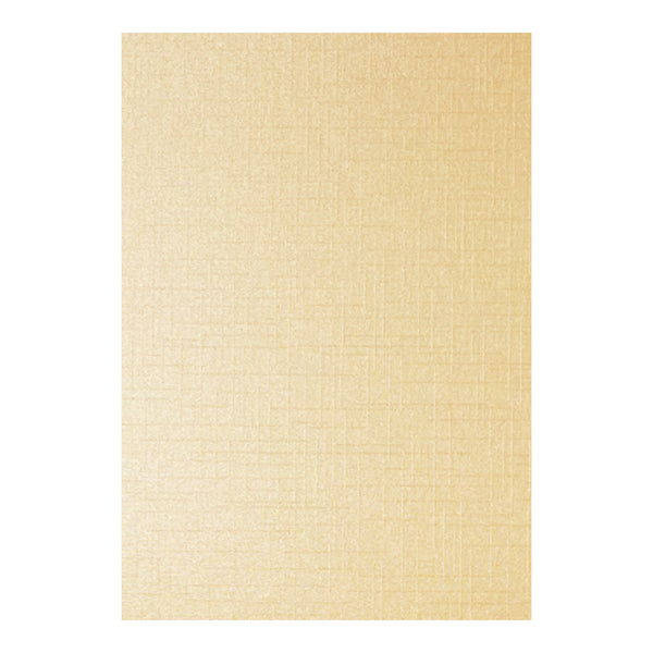 Poppy Crafts A4 Premium Textured Cardstock 10 Pack - Cream Weave*