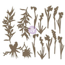 Prima Marketing - Sharon Viv Chipboard Die-Cuts - Bloom, 13 pack*