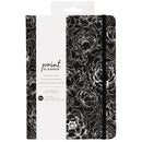AC Point Planner Perfect Bound Planner 6"X8" - Black & White Floral-Dot Grid-120 Sheets^*