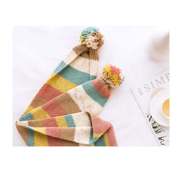 Poppy Crafts Rainbow Cotton Yarn 100g - Mix 24*