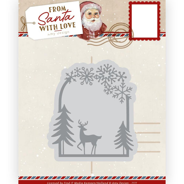Find It Trading Amy Design Die - Reindeer Scene, From Santa  with  Love Collection*