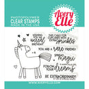 Avery Elle Clear Stamp Set 4"X3" - Spread Magic*