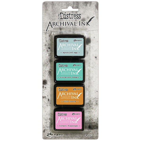 Tim Holtz Distress Archival Mini Ink Kit - Kit 4