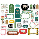 Echo Park Cardstock Ephemera 33 pack - Frames & Tags, Animal Kingdom*