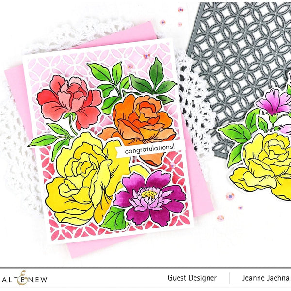 Altenew - Stamp Set - Flower Garden*