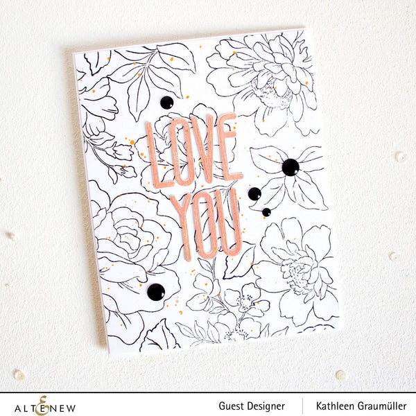 Altenew - Stamp Set - Flower Garden*