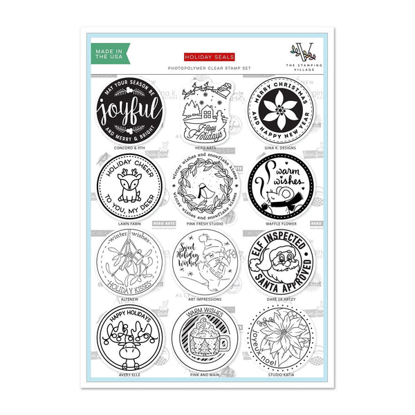 Altenew - Stamp Set - Holiday Seals*
