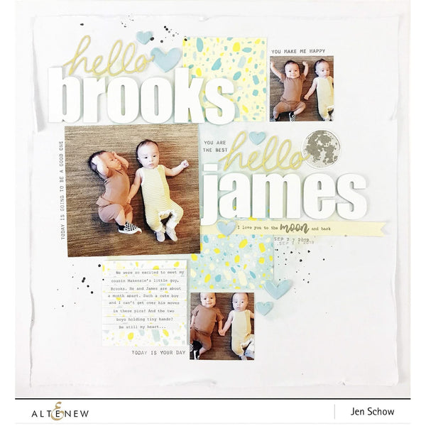 Altenew Stamp Set - Mini Moon, 2in x 3in*