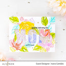 Altenew Zig Zag Floral Mask Stencil 6in x 6in*