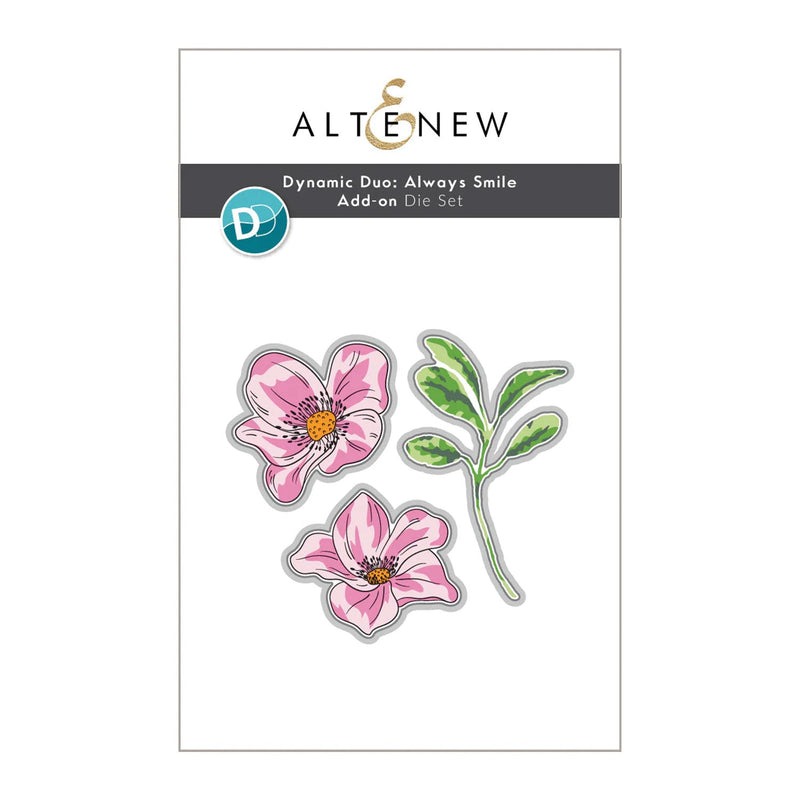 Altenew Dynamic Duo: Always Smile Add-on Die Set*