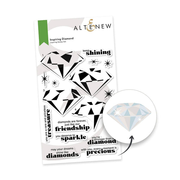 Altenew Inspiring Diamond Stamp Set*