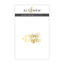 Altenew Sunshine Greeting Hot Foil Plate*