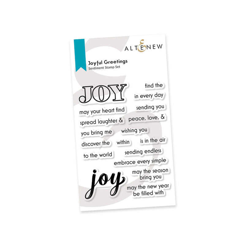 Altenew Joyful Greetings Stamp Set