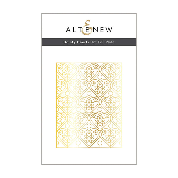 Altenew Dainty Hearts Hot Foil Plate*