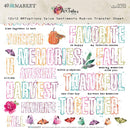 49 And Market ARToptions Spice Rub-Ons 12"X12" 1 pack  Sentiments