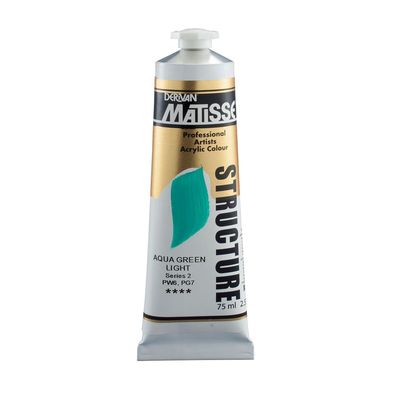 Matisse Structure Paint 75mL - Aqua Green Light