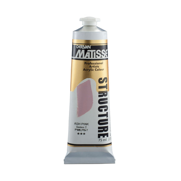 Matisse Structure Paint 75mL - Ash Pink